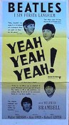 A Hard Day´s Night 1964 movie poster Beatles John Lennon Paul McCartney Richard Lester Rock and pop