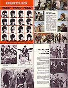 A Hard Day´s Night 1964 movie poster Beatles John Lennon Paul McCartney Richard Lester Rock and pop Musicals