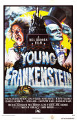 Young Frankenstein 1974 movie poster Gene Wilder Marty Feldman Madeline Kahn Mel Brooks