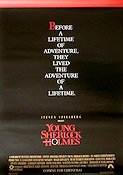 Young Sherlock Holmes 1985 poster Nicholas Rowe Alan Cox Sophie Ward Barry Levinson Hitta mer: Sherlock Holmes