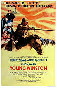 Young Winston 1972 poster Simon Ward John Mills Anne Bancroft Richard Attenborough Hitta mer: Large poster