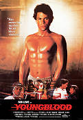 Youngblood 1986 movie poster Rob Lowe Cynthia Gibb Patrick Swayze Peter Markle Country: Canada Winter sports