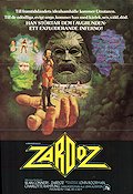 Zardoz 1974 movie poster Sean Connery Charlotte Rampling John Boorman
