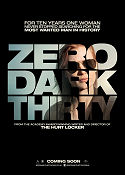 Zero Dark Thirty 2012 poster Jessica Chastain Joel Edgerton Chris Pratt Kathryn Bigelow