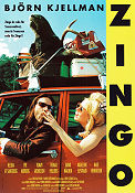 Zingo 1998 movie poster Björn Kjellman Helena af Sandberg Thomas Hellberg Christjan Wegner Smoking Cars and racing