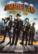 Zombieland: Double Tap 2019 movie poster Woody Harrelson Jesse Eisenberg Emma Stone Ruben Fleischer
