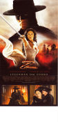 Zorro 2 2005 poster Antonio Banderas Catherine Zeta-Jones Rufus Sewell Martin Campbell