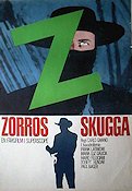 Zorros skugga 1964 poster Frank Latimore