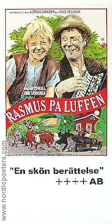 RASMUS PÅ LUFFEN Movie poster 1981 original NordicPosters
